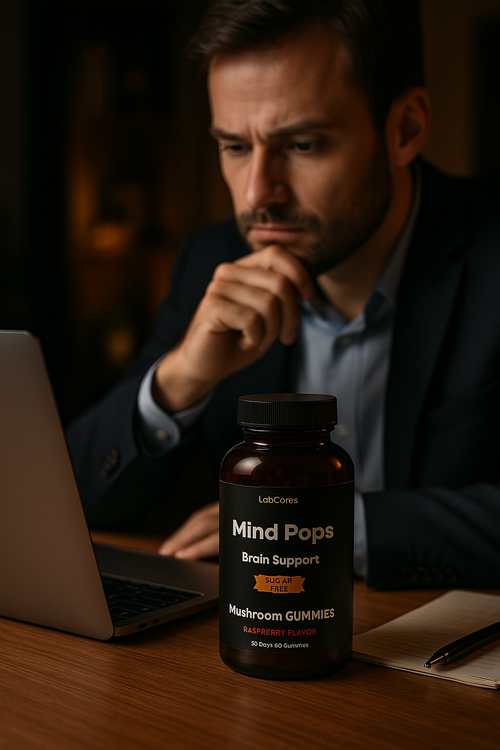 MindPops Clarity and Energy Gummies